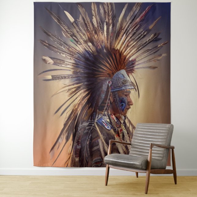Native American Ojibwe Tapestry (In Situ)