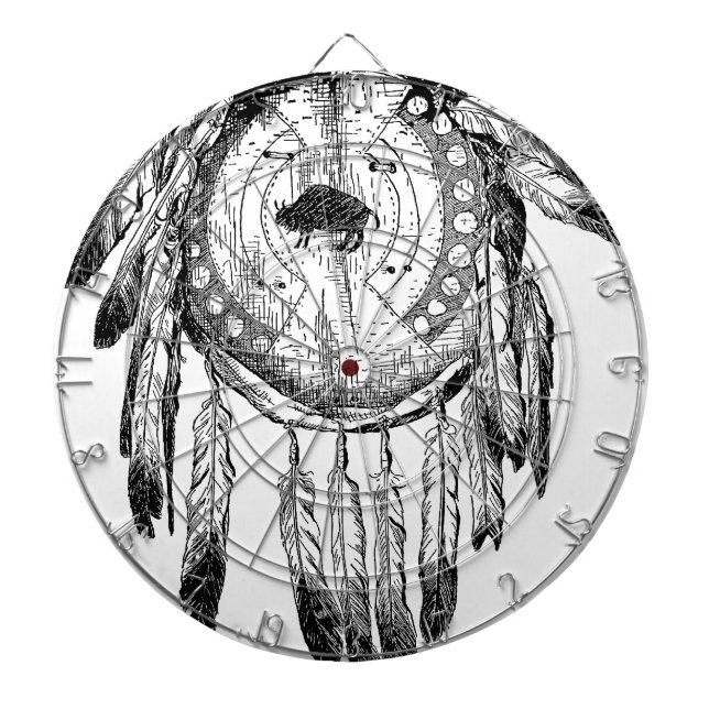 Native American Ornament Dartboard (Front)