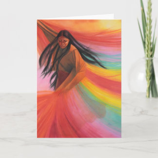 Native  American Paper Products Card