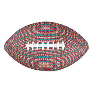 Native American Pattern American Football