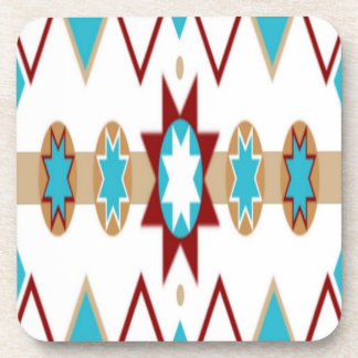 Native American Pattern Cork Coaster