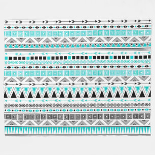 Native American Pattern Fleece Blanket
