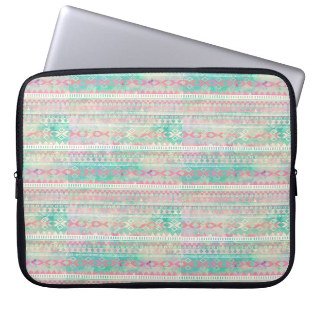 Native American Pattern Laptop Sleeve (Front)