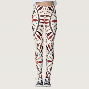 Native American Pattern Leggings