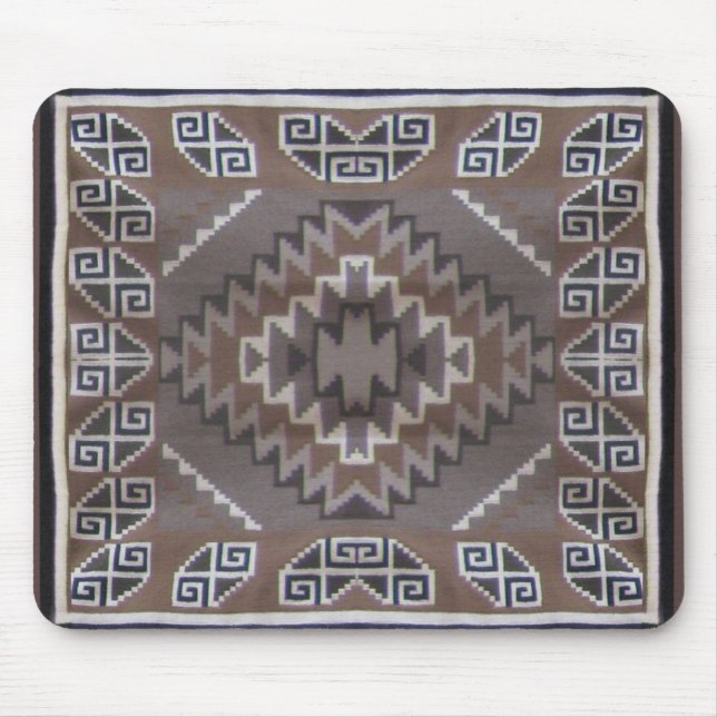 Native American Pattern Mouse Mat (Front)