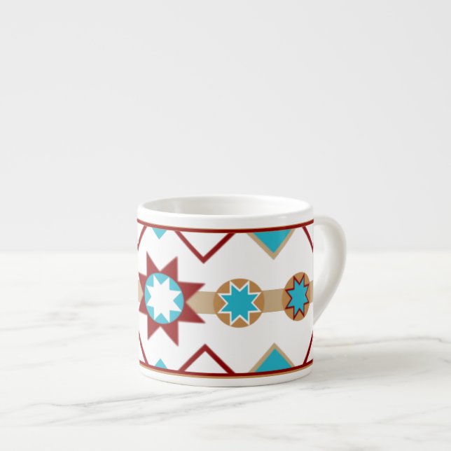 Native American Pattern Speciality Mug (Front Right)