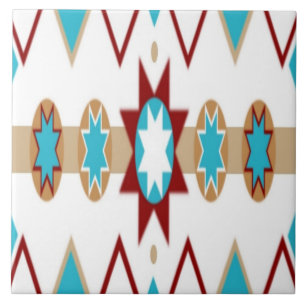 Native American Pattern Tile