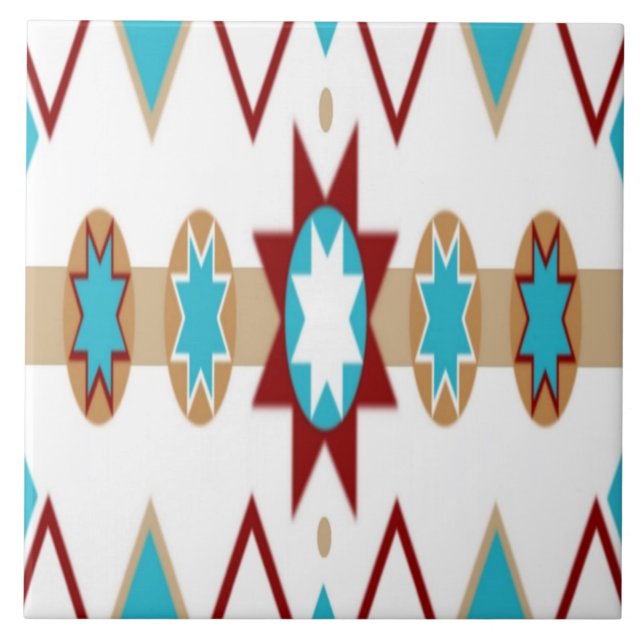 Native American Pattern Tile (Front)