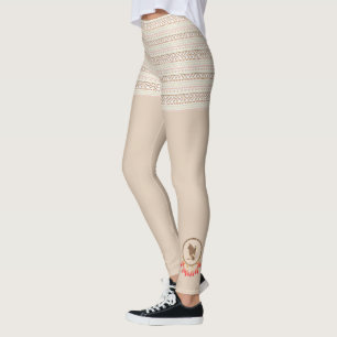 Native American Pattern with Dreamcatchers Leggings