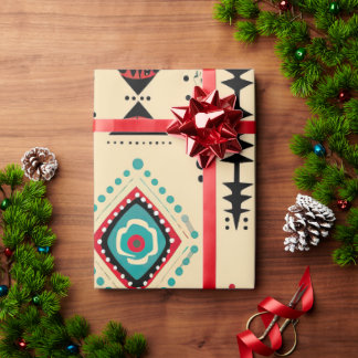 Native American patterned Wrapping Paper