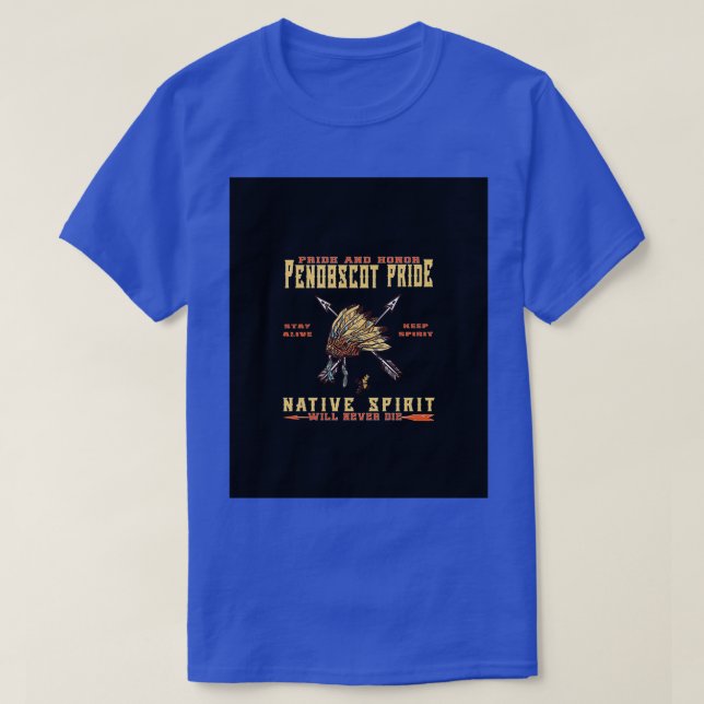 Native American penobscot pride Graphic  T-Shirt (Design Front)