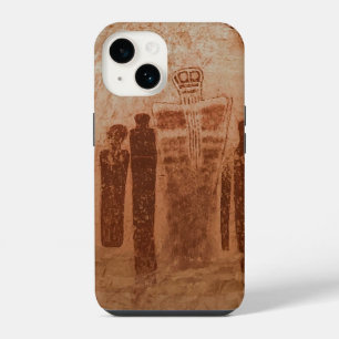 Native American Petroglyph Rock Art Utah iPhone 14 Case