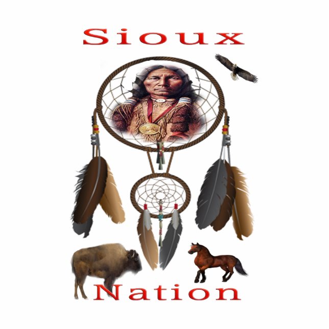 Native American Photo Sculpture Key Ring (Front)