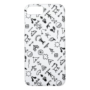 Native American Picture Symbols iPhone 8/7 Case