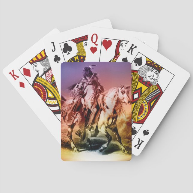 Native American Playing Cards (Back)