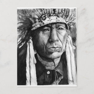 Native American Postcard