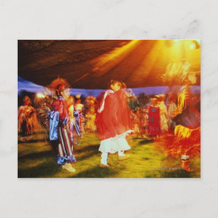 Native American pow wow at the Omak Postcard