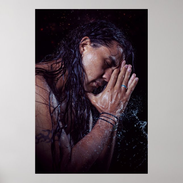 Native American Prayer Poster (Front)