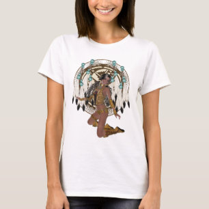 Native American Princess and Horse Shirt