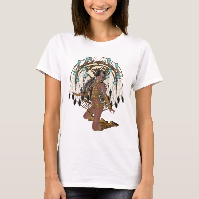 Native American Princess and Horse Shirt (Front)