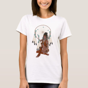 Native American Princess and Horse Shirt
