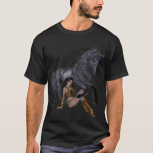 Native American Princess and Stallions Shirt