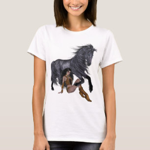 Native American Princess and Stallions Shirt