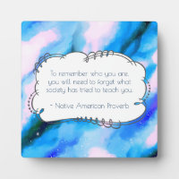 Native American Proverb Inspirational Wise Saying