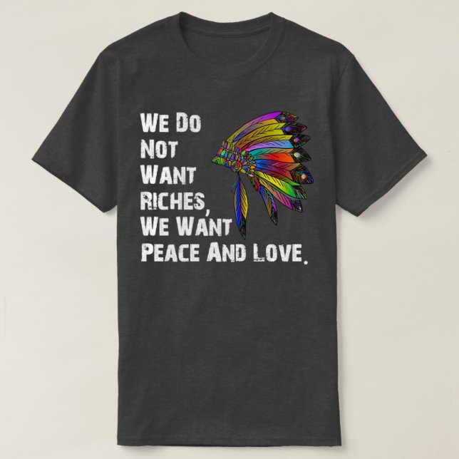 Native american quote  (2)  T-Shirt (Design Front)