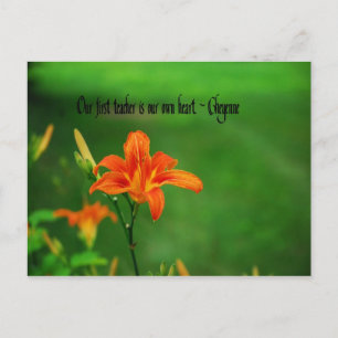 Native American Quotes Postcard