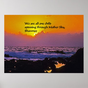 Native American Quotes Poster