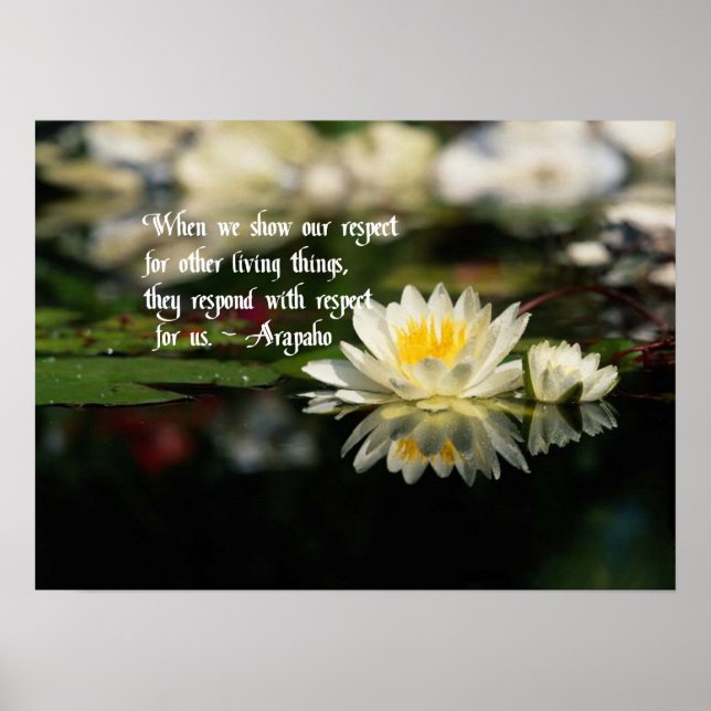 Native American Quotes Poster (Front)