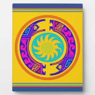 Native American Rainbow Spirits Plaque