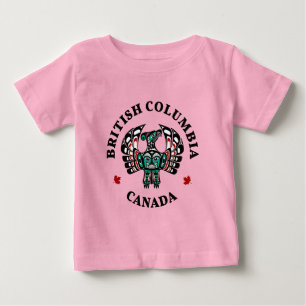 Native American Red Black Art Thunderbird Baby T-Shirt