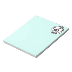 Native American Red Black Haida Orca Killer Whale Notepad