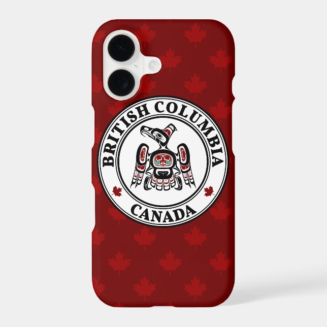 Native American Red Black Kaigani Thunderbird (Back)