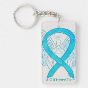 Native American Reparations Angel Ribbon Keychain