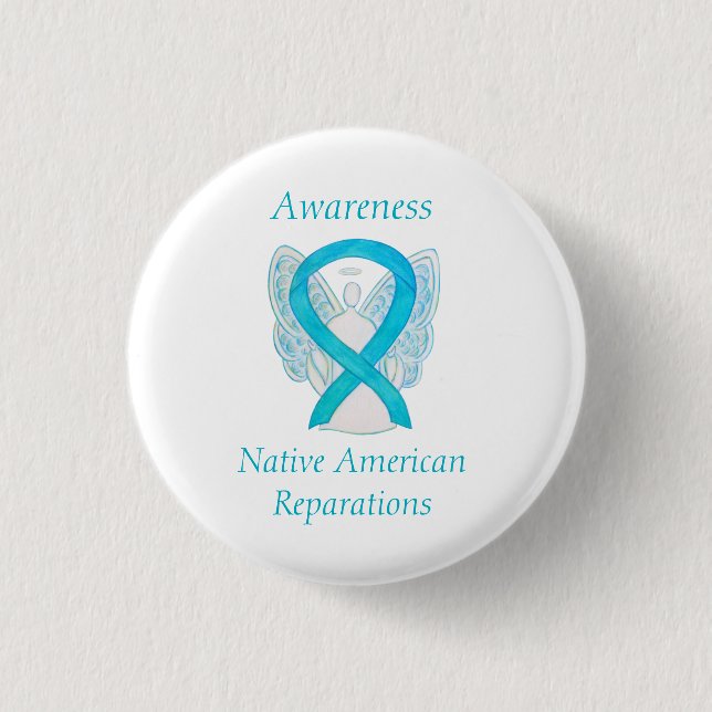 Native American Reparations Awareness Ribbon Pins (Front)