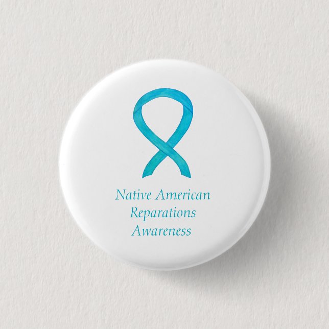Native American Reparations Awareness Ribbon Pins (Front)