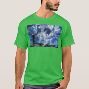 Native American Shaman Calling Thunder T-Shirt