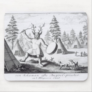 Native American Shaman Mouse Mat