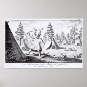 Native American Shaman Poster