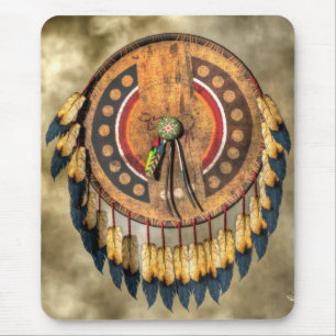 Native American Shield Mouse Mat