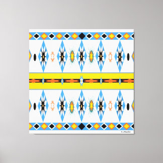 Native American Shoshone Stretched Canvas Print