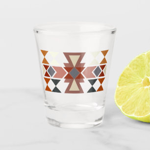 Native American Shot Glass