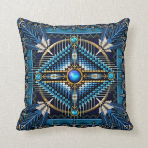 Native American Shower Curtains Cushion