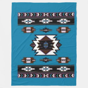 NATIVE AMERICAN (Simulated) Fleece Blankets