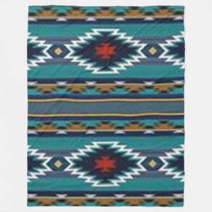 NATIVE AMERICAN (Simulated) Fleece Blankets