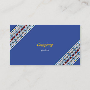 Native American Sioux Business Card