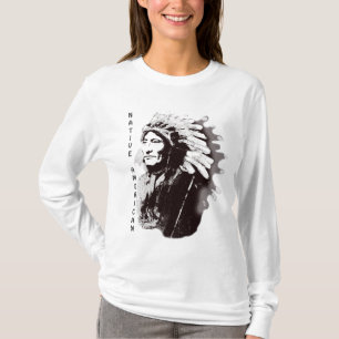 Native American Sioux Chief Whirling Horse T-Shirt